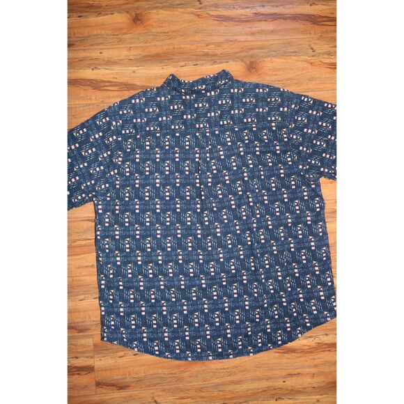 KNIGHTBRIDGE Mens Button Down T-Shirt 2XL - Picture 7 of 10